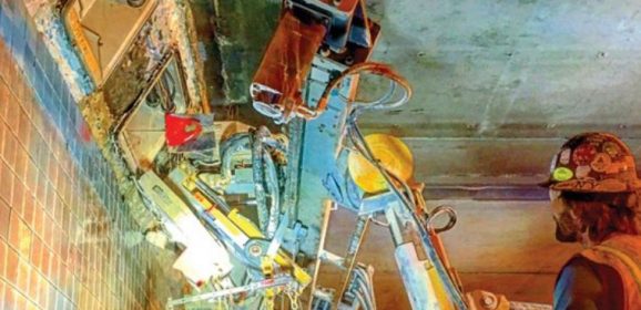 Diamond Sawing Tunnel Damaged by superstorm sandy